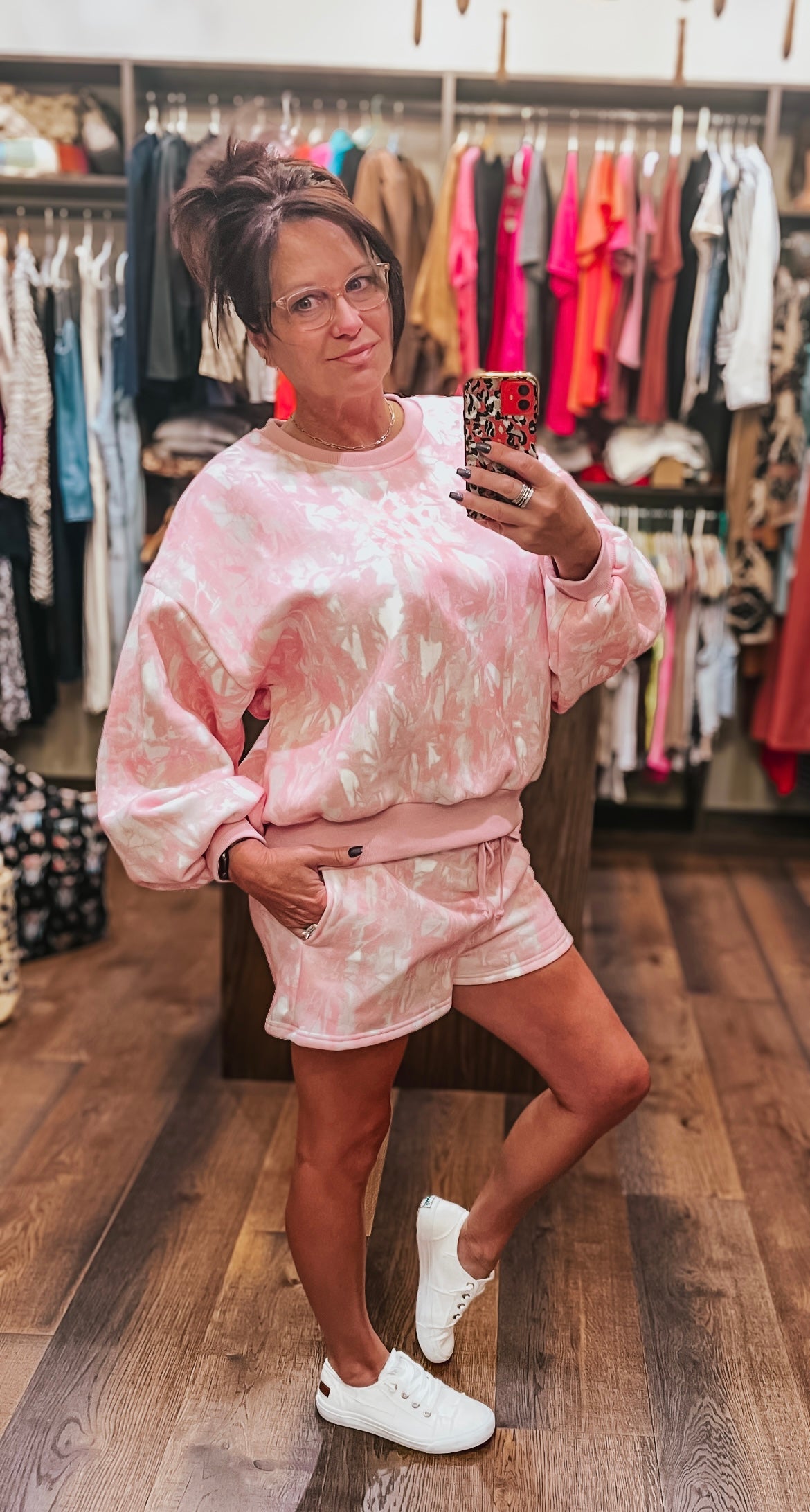 The Pink Camo Set - Top