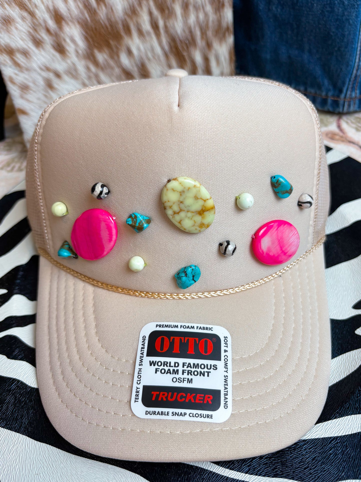 #34 Khaki Gem Hat