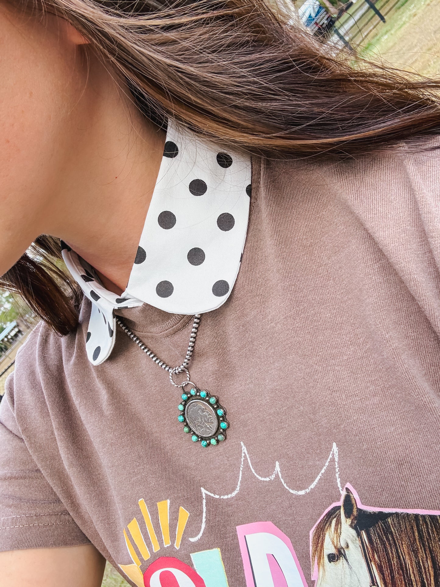 Polka Dot Collar