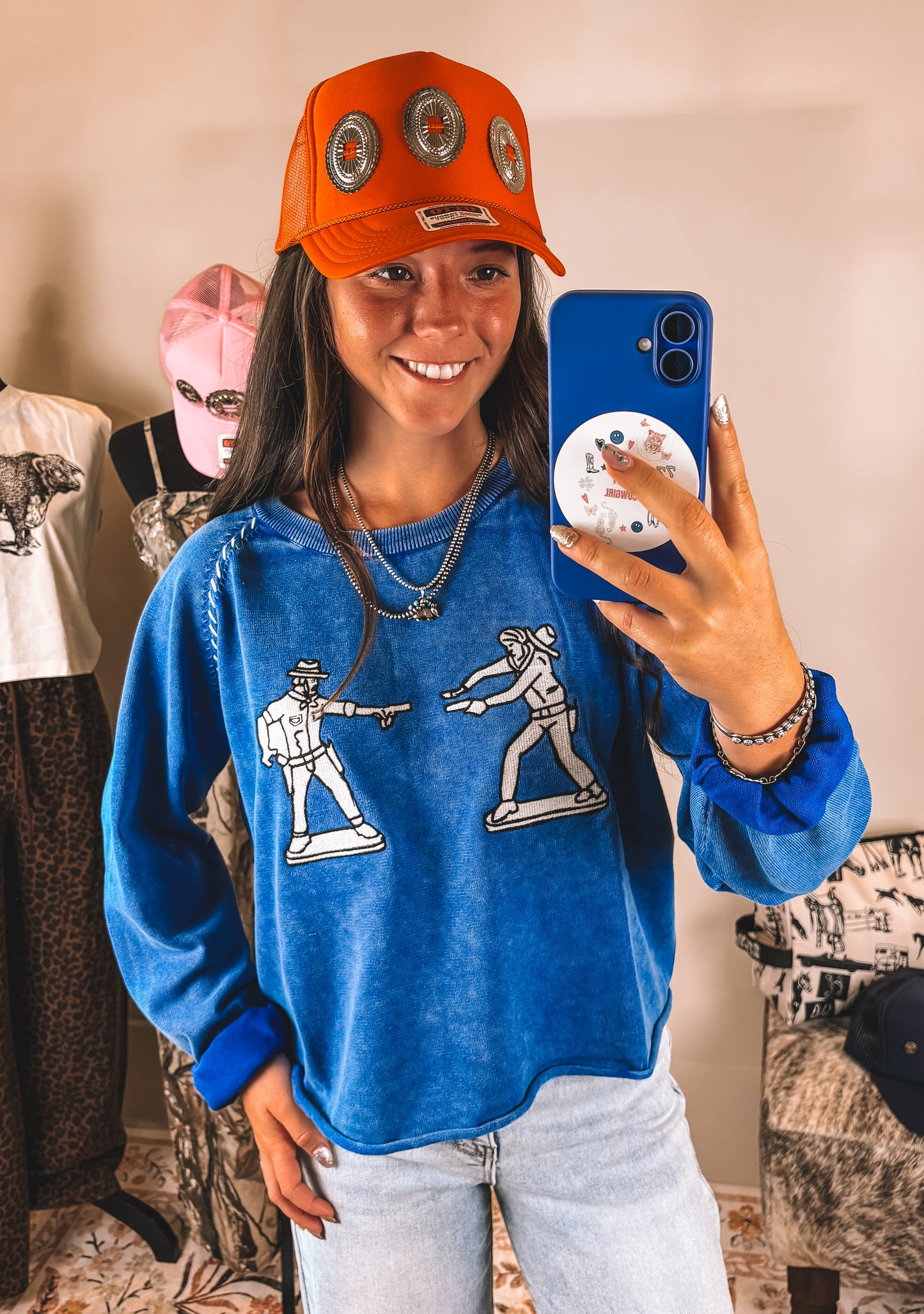 The Cobalt Cowboys Crewneck