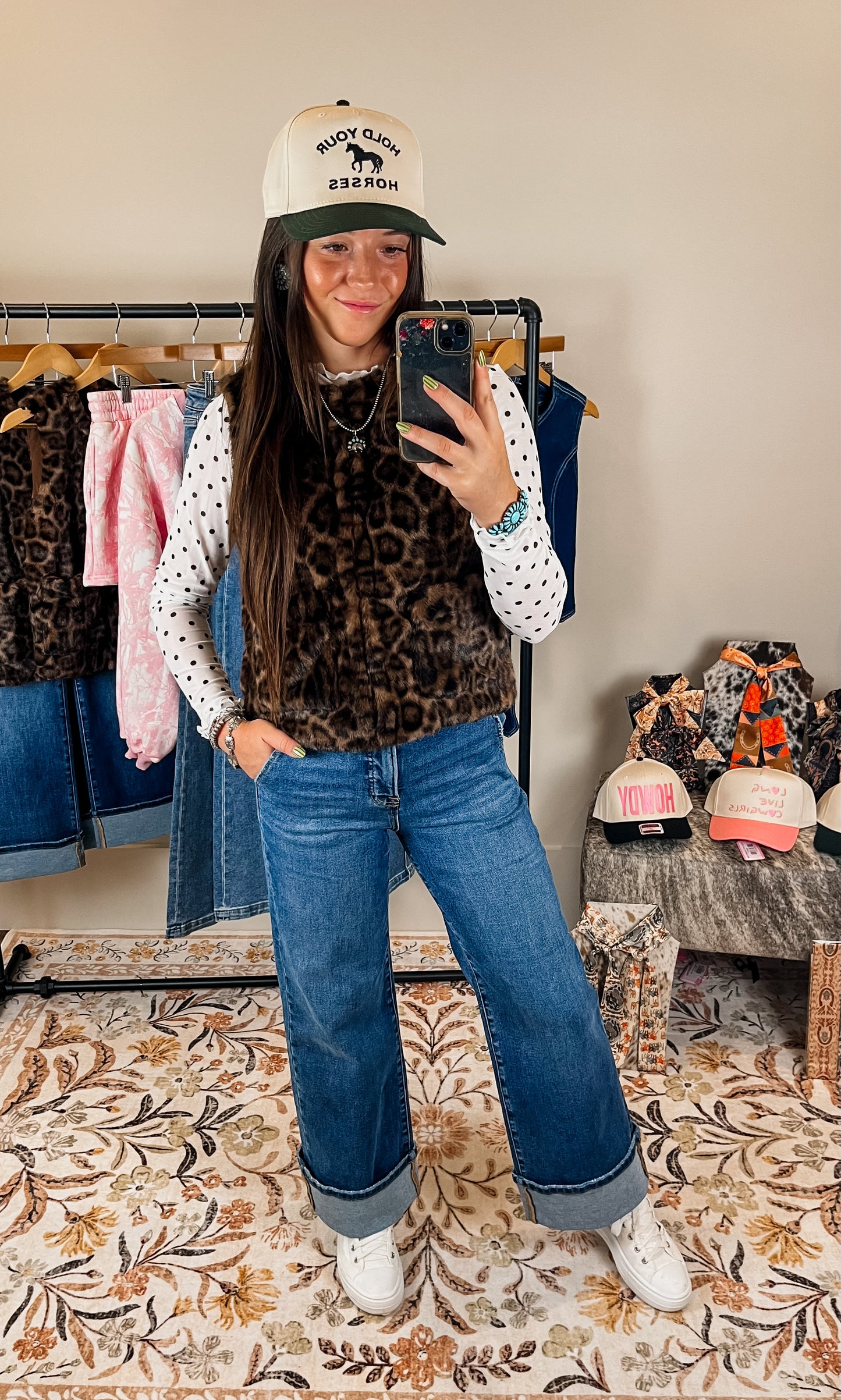 The Leopard Fur Vest