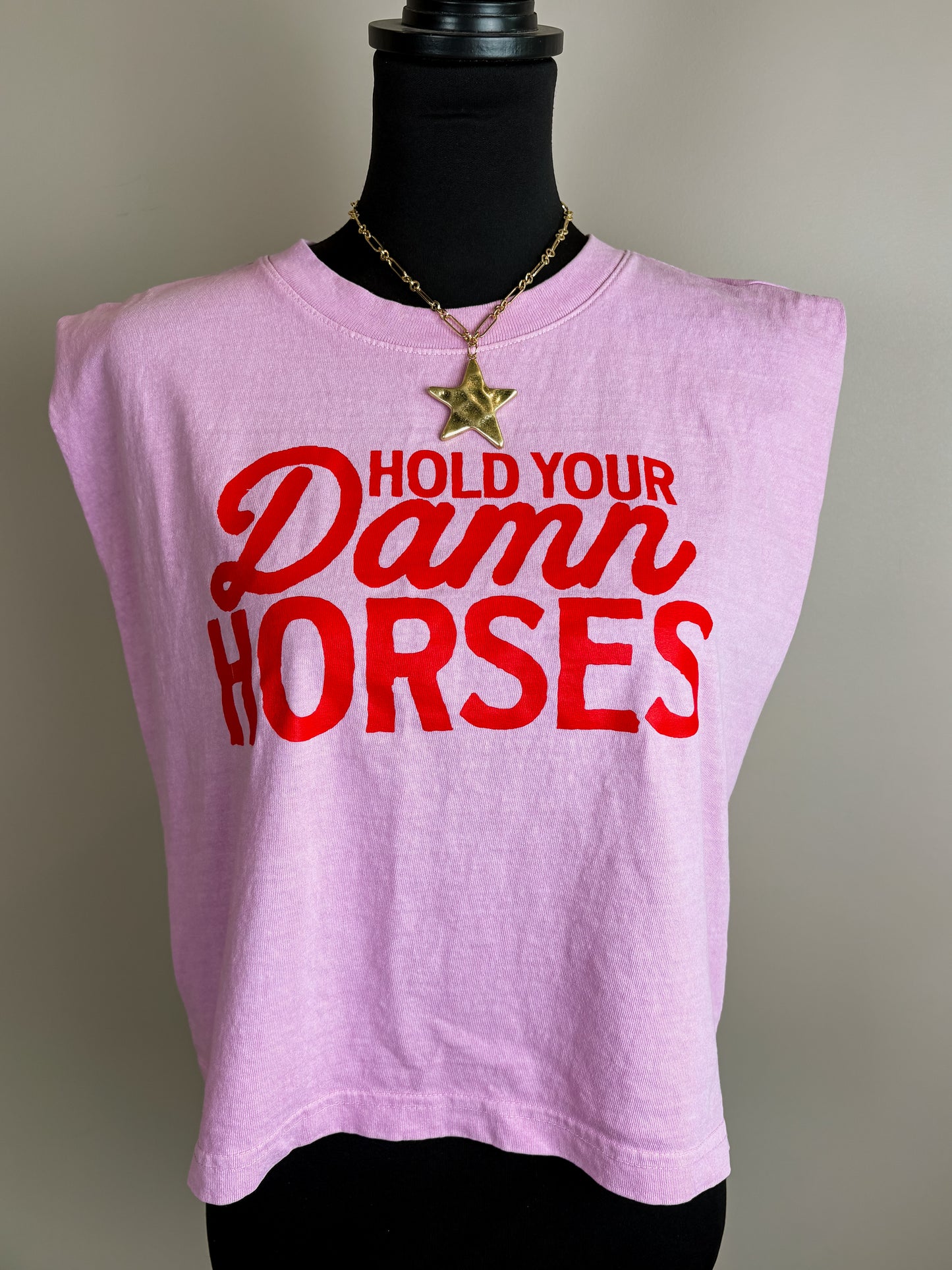The Hold Your Horses Tank