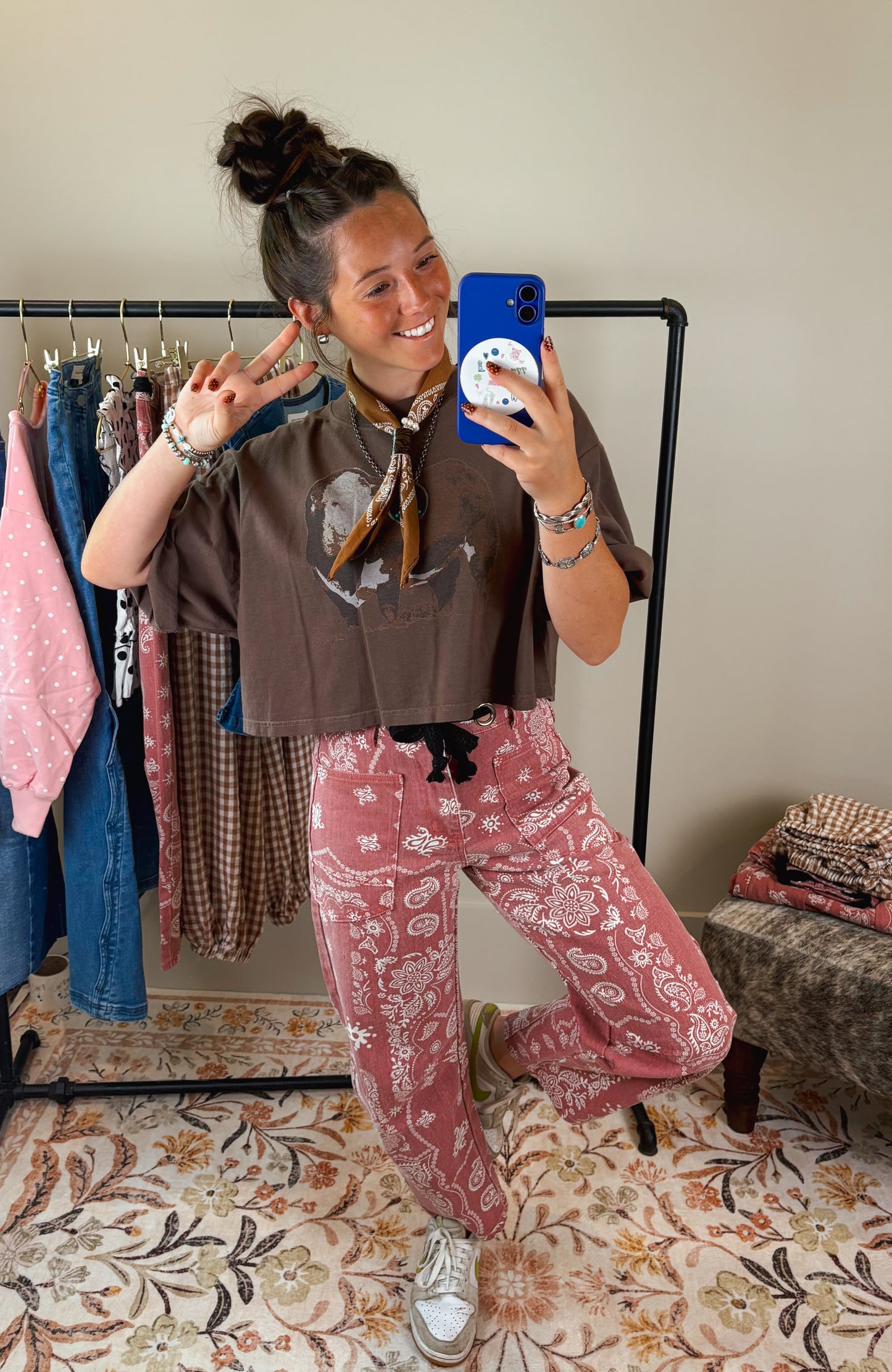 The Bandana Barrel Jeans