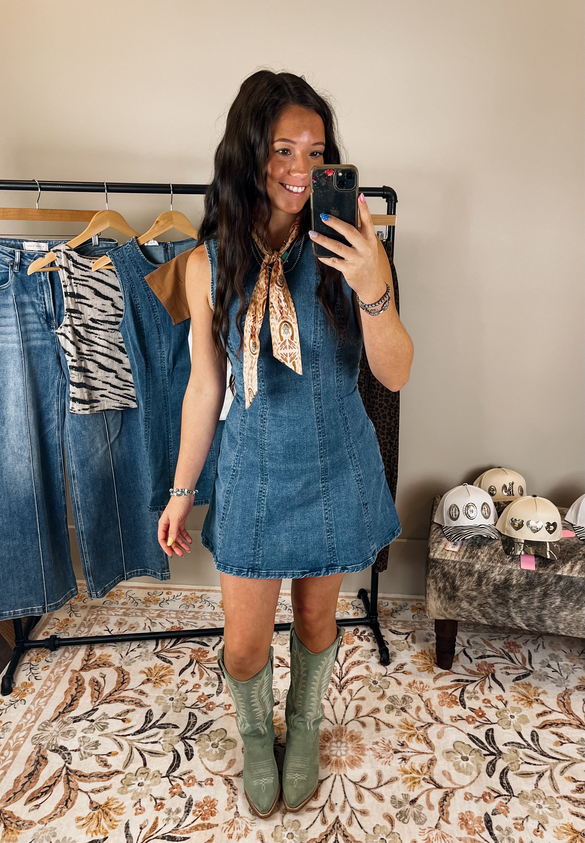 The Billie Denim Dress The Billie Denim Dress