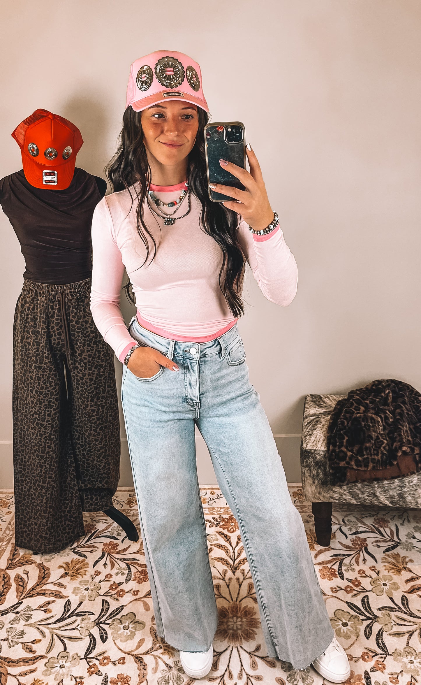 The Pink Ringer Long Sleeve