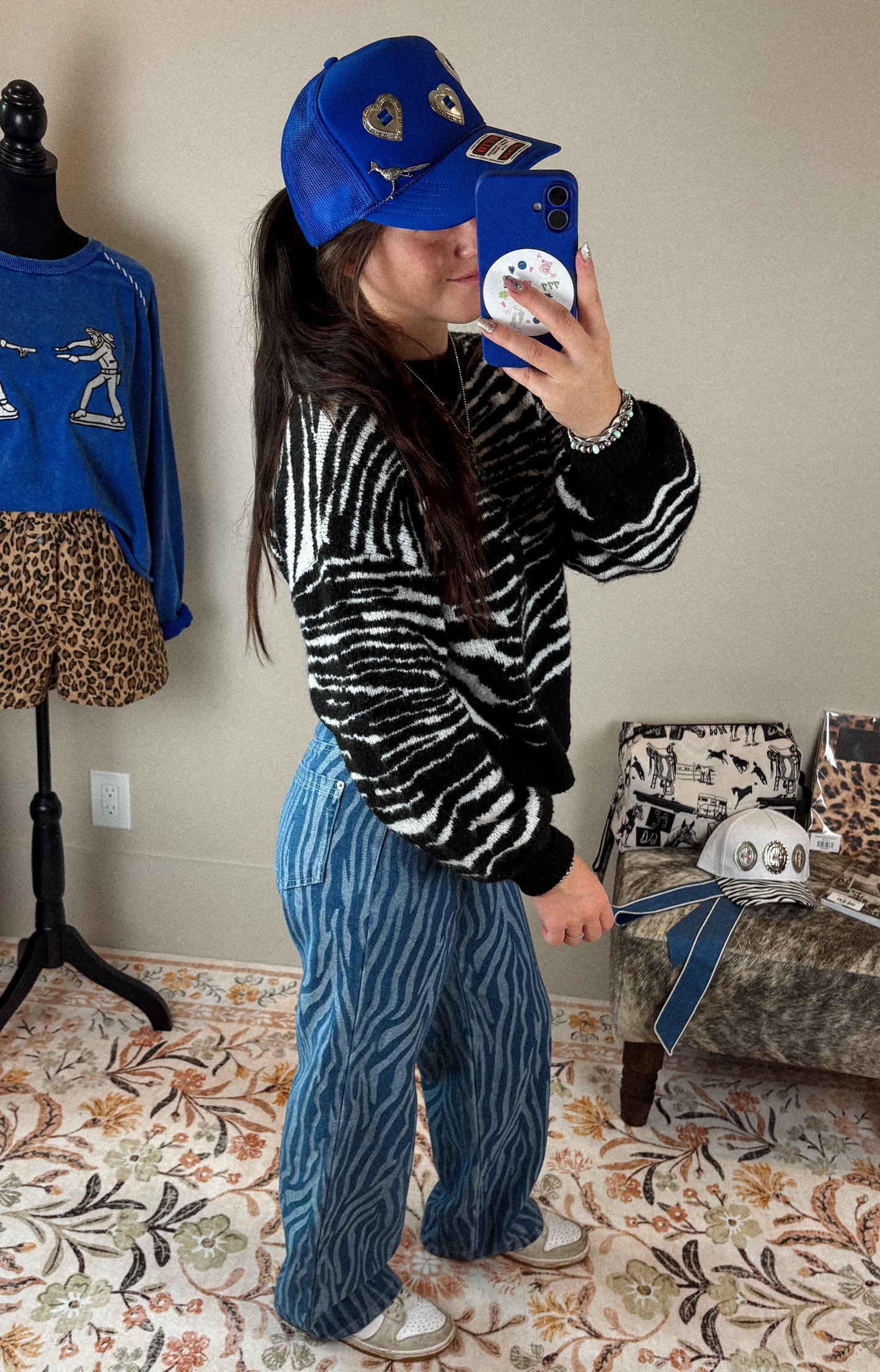 The Zebra Denim Jeans