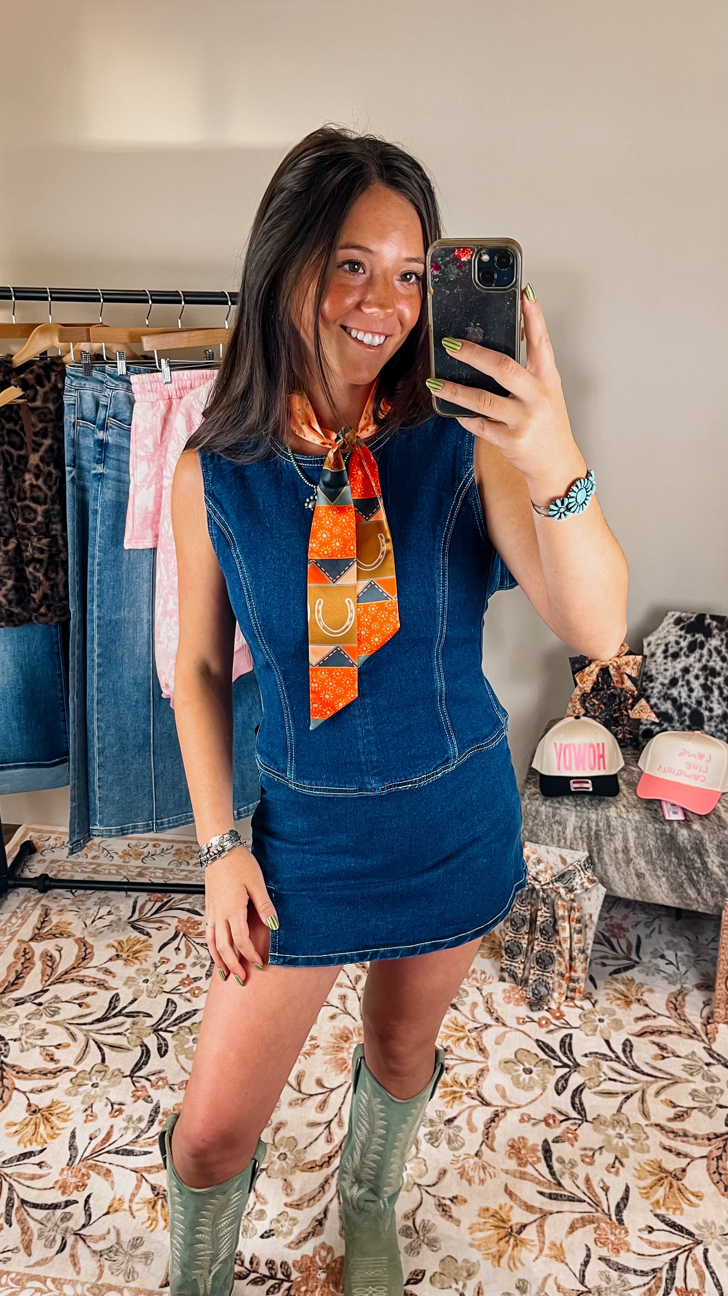 The Dolly Denim Set- Bottoms