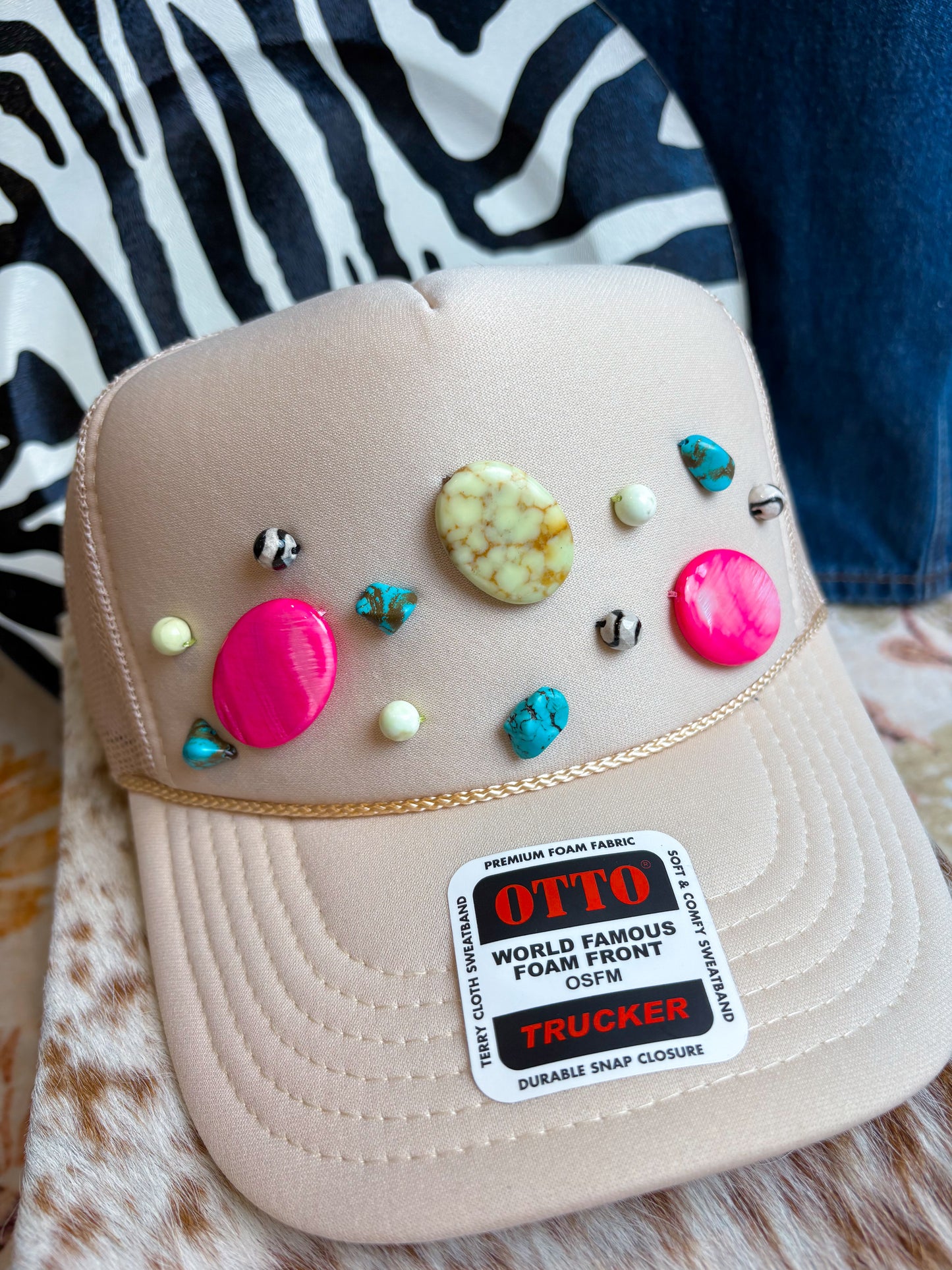 #34 Khaki Gem Hat