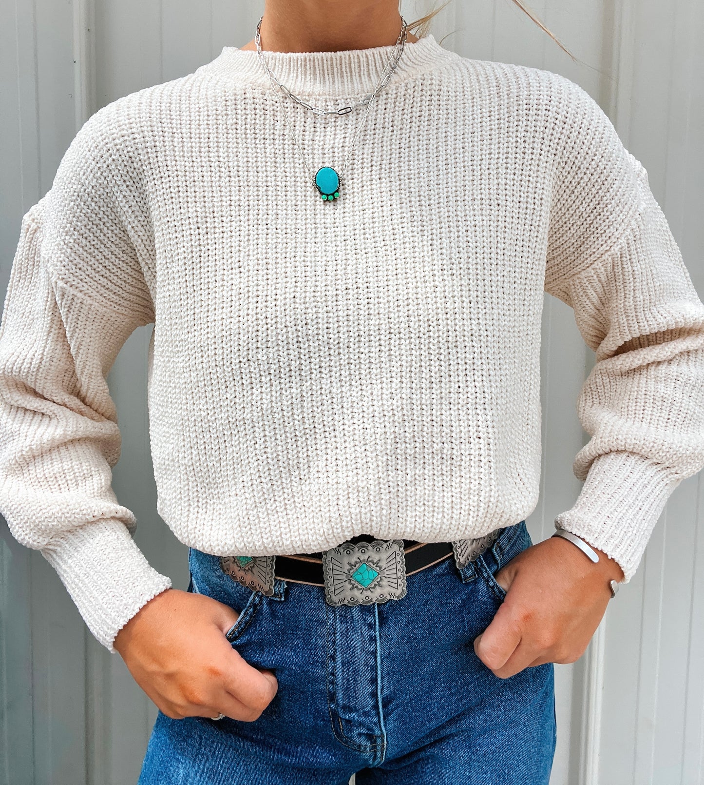 The Savannah Sweater Top