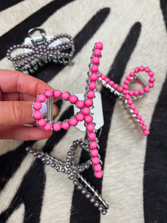 The Pink Pearl Clips