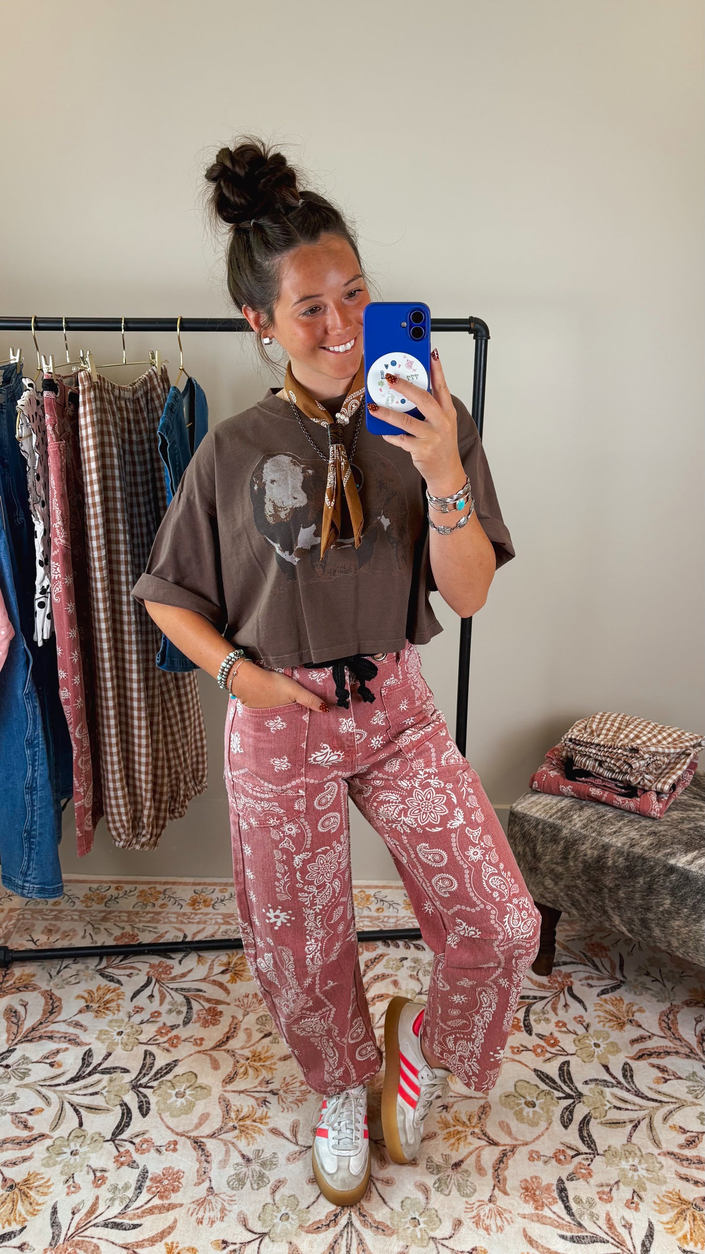 The Bandana Barrel Jeans