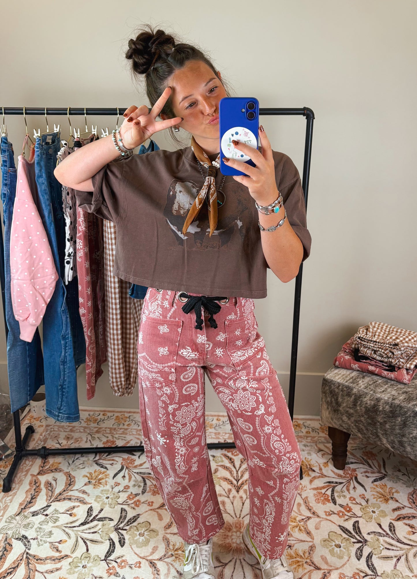 The Bandana Barrel Jeans
