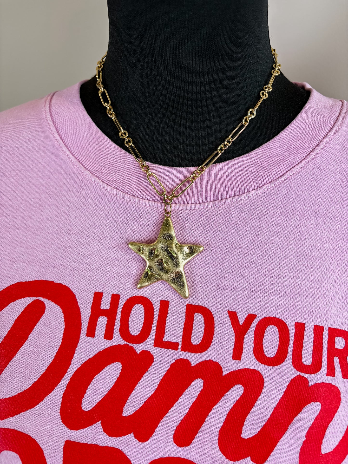 Gold Star Necklace