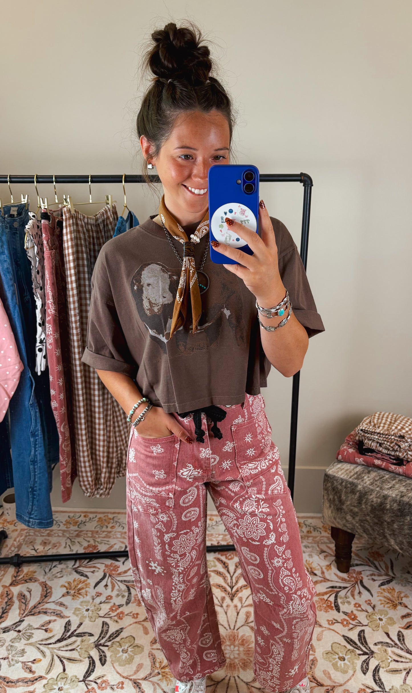 The Bandana Barrel Jeans