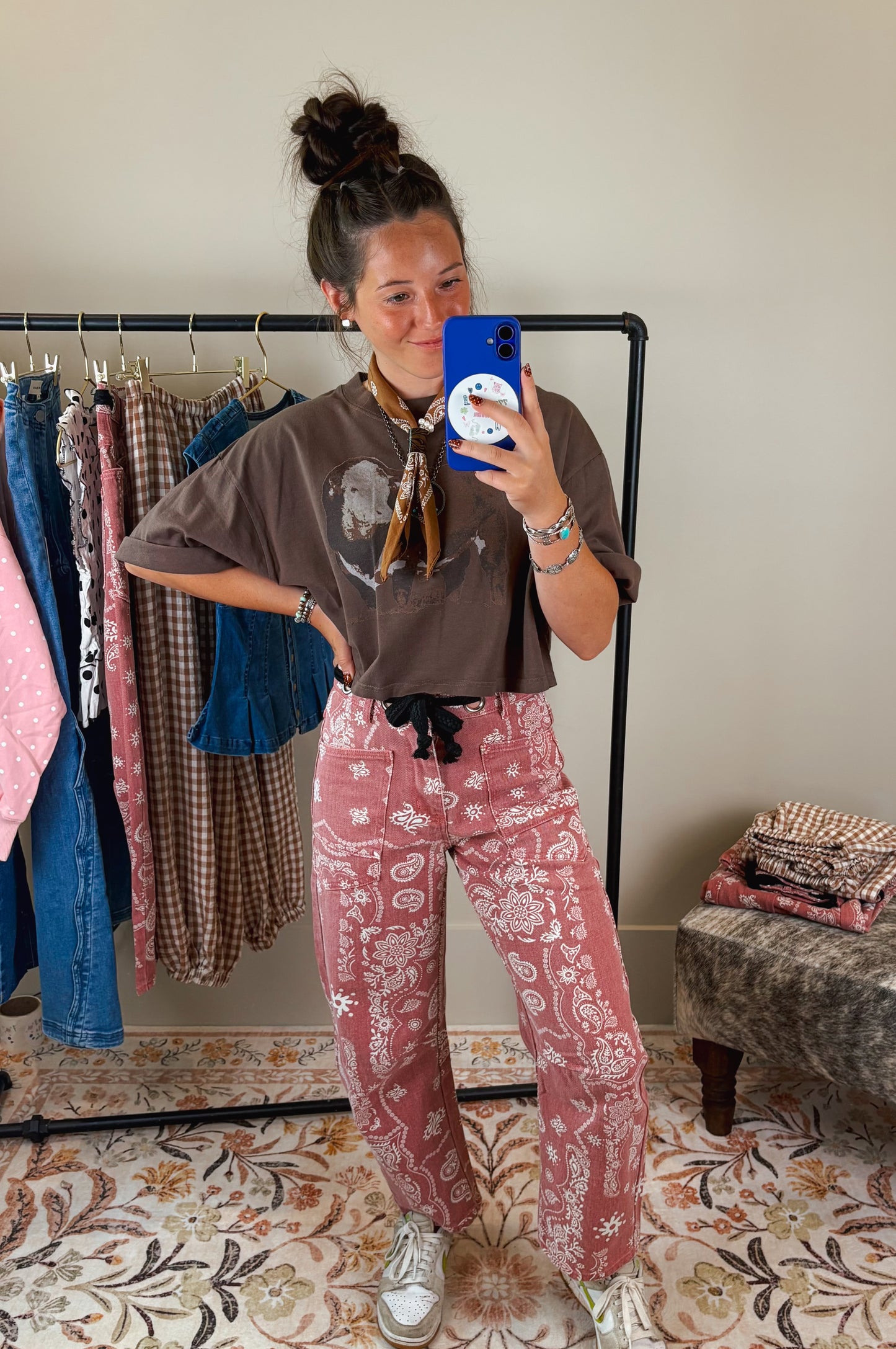 The Bandana Barrel Jeans