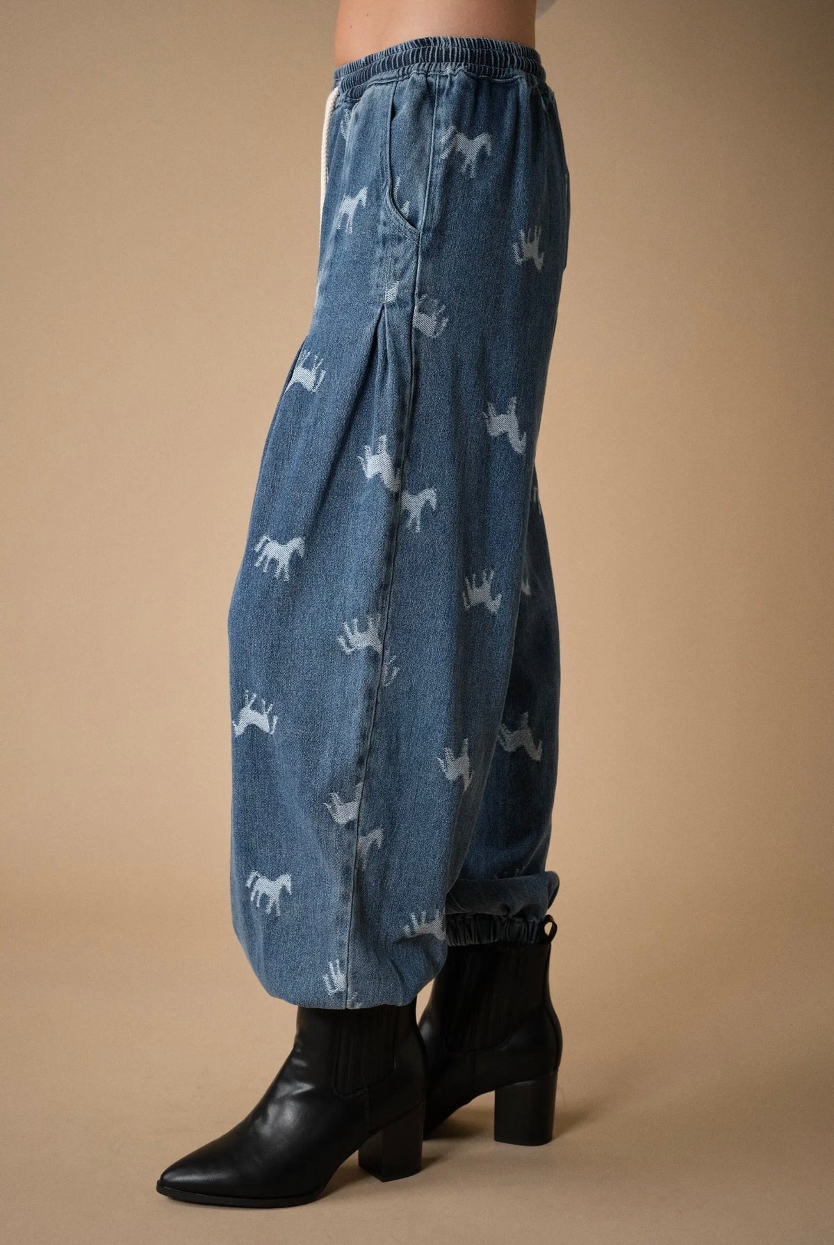 The Denim Pony Pants