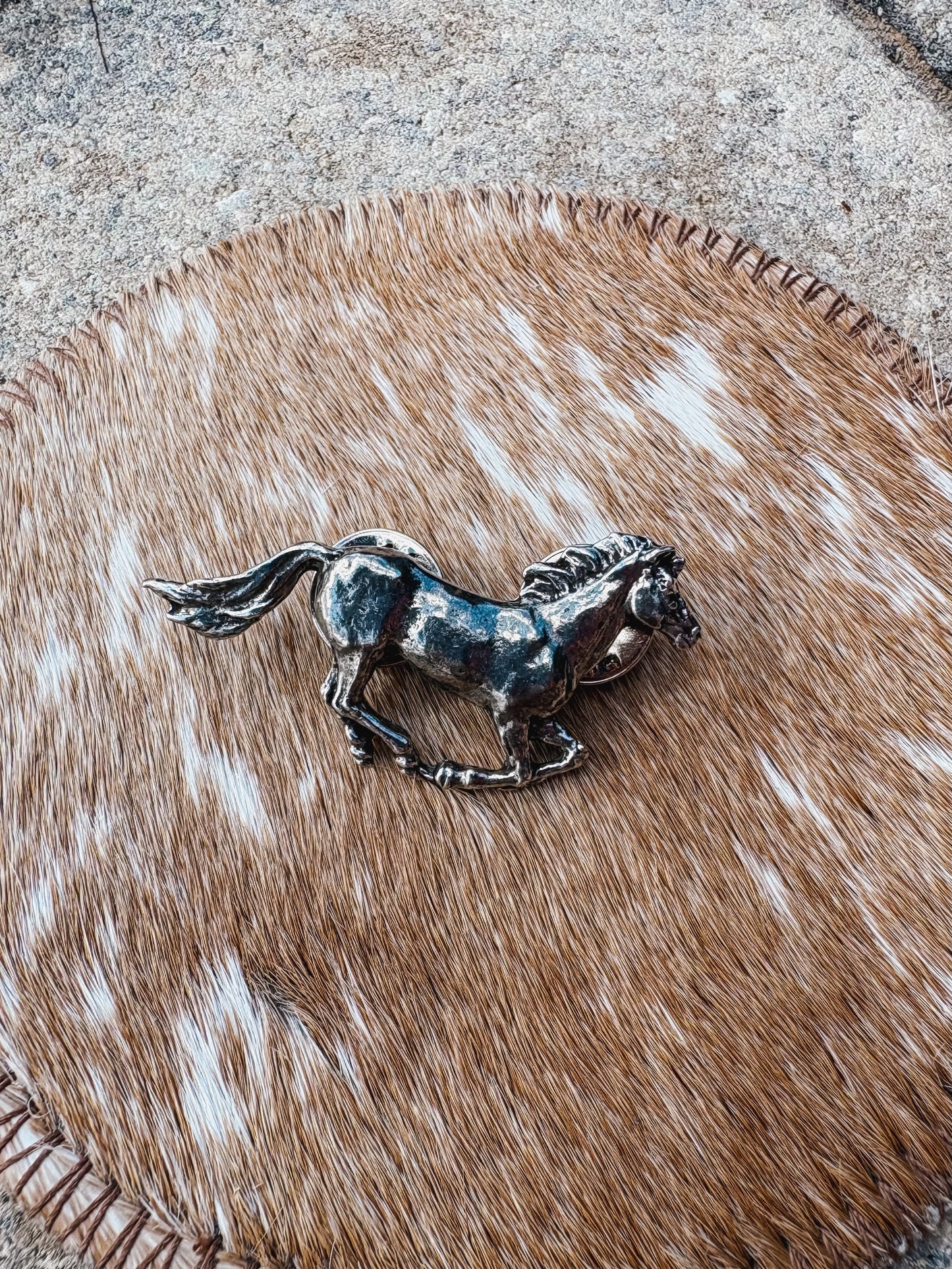 Running Horse Pin