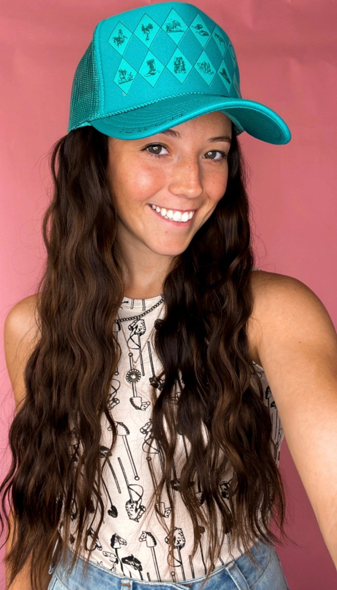 The Diamond Trucker Hat