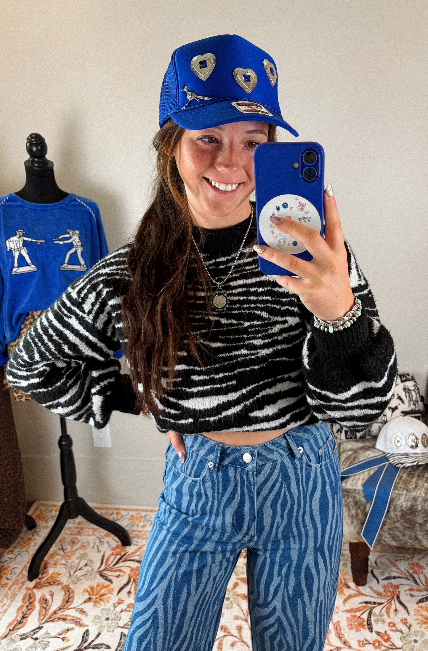 The Zebra Denim Jeans