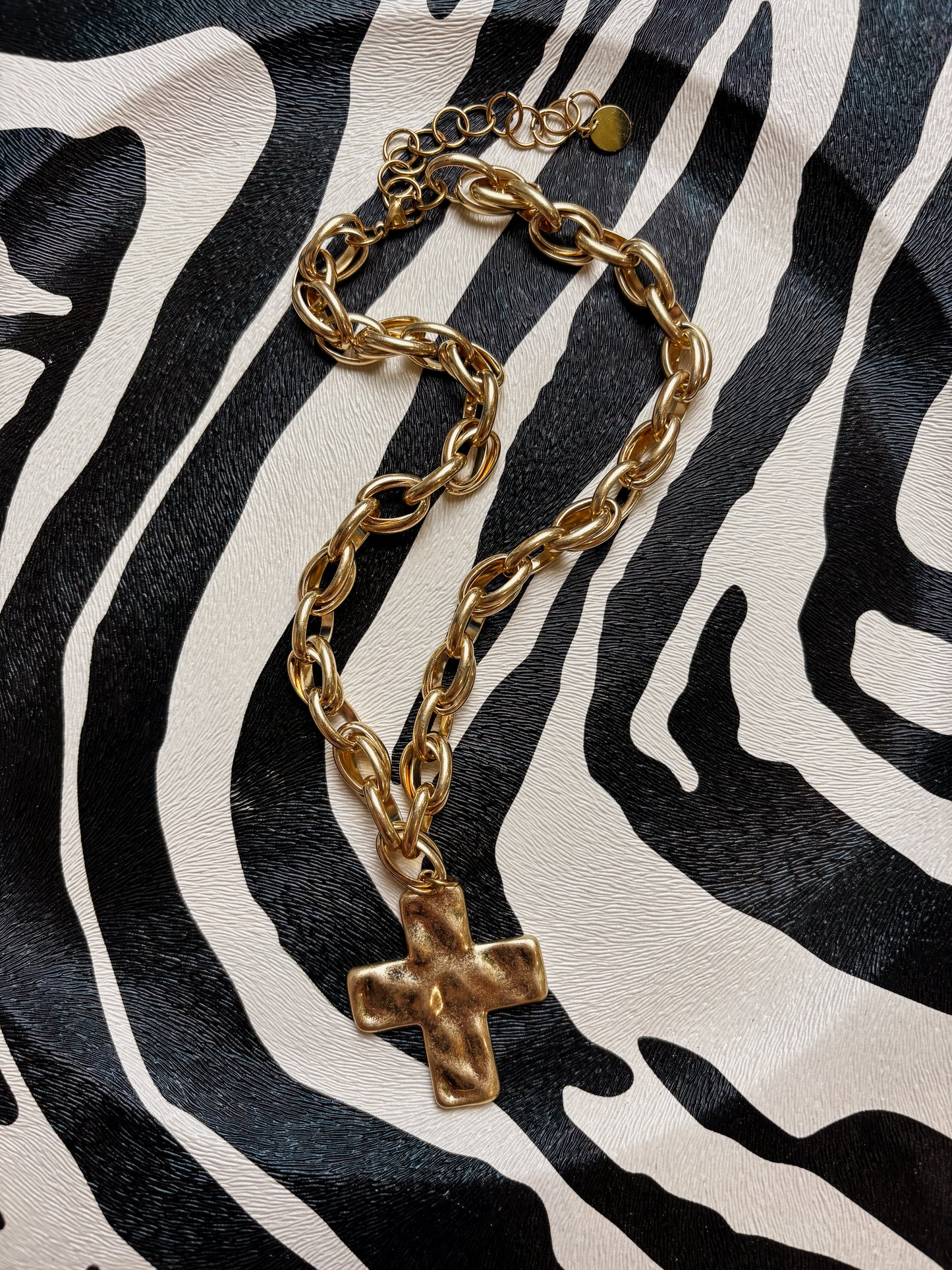 Chunky Cross Necklace