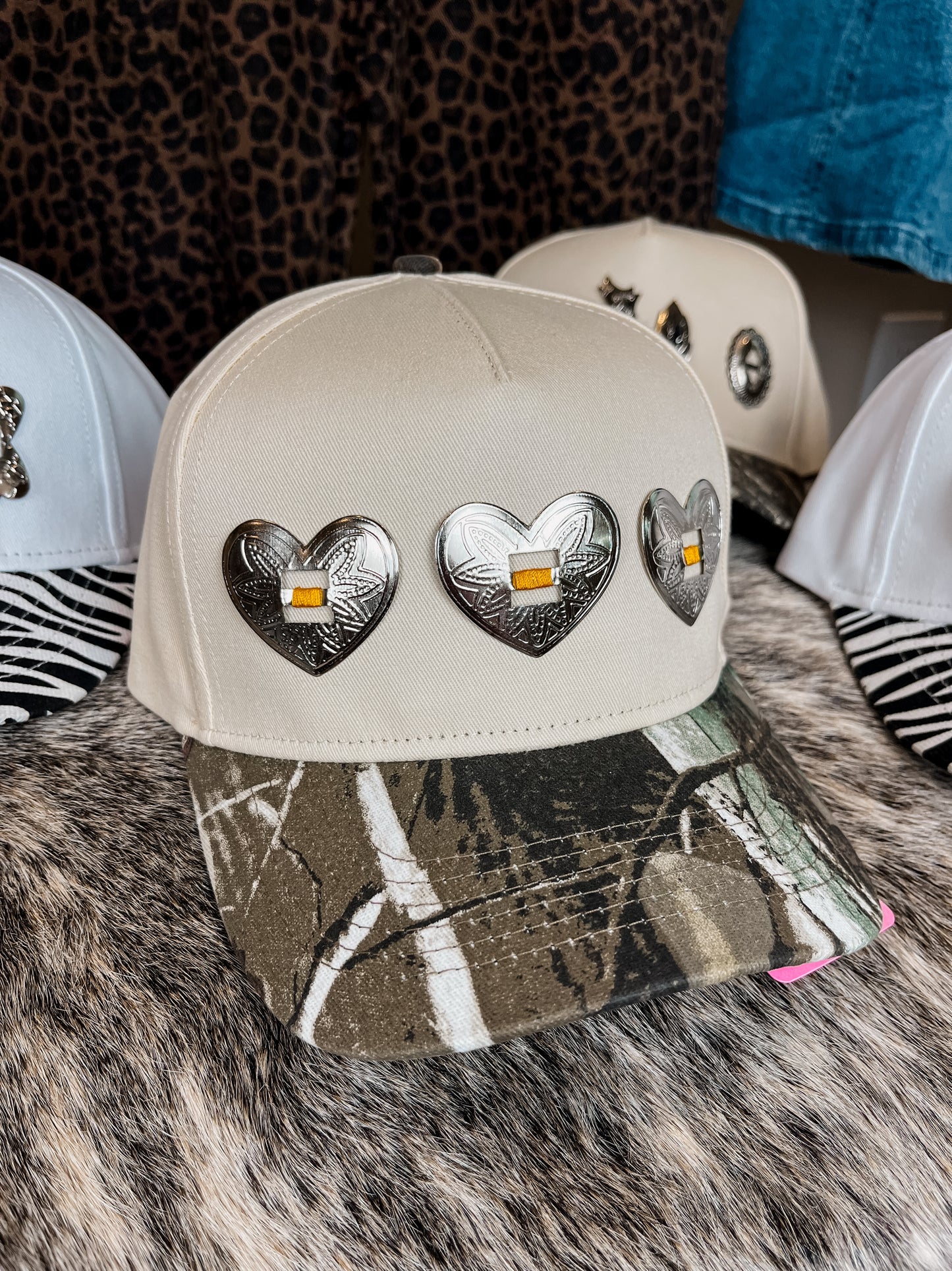 #3 Camo Heart Hat