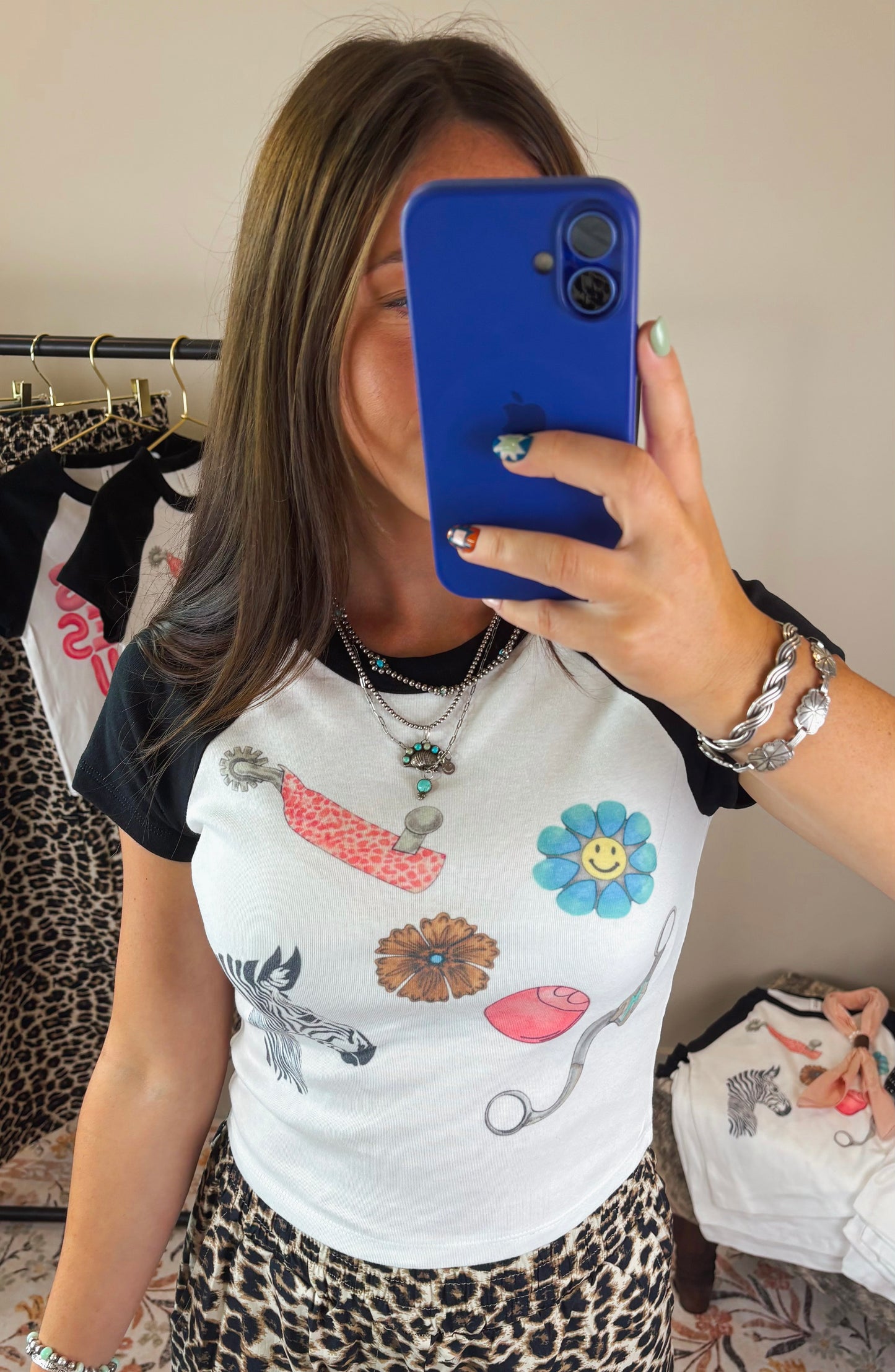 The Cowgirl Trinkets Baby Tee