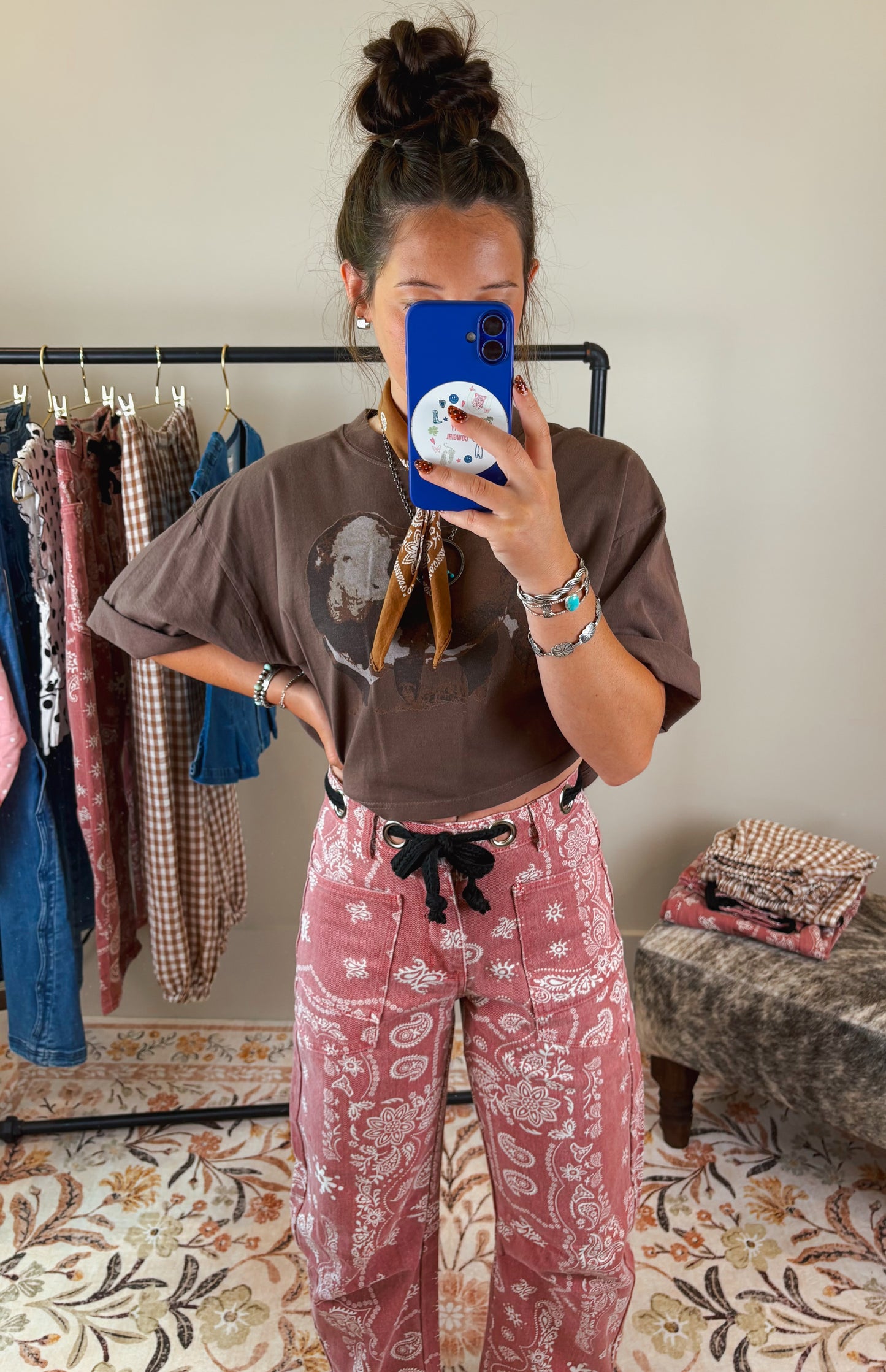 The Bandana Barrel Jeans