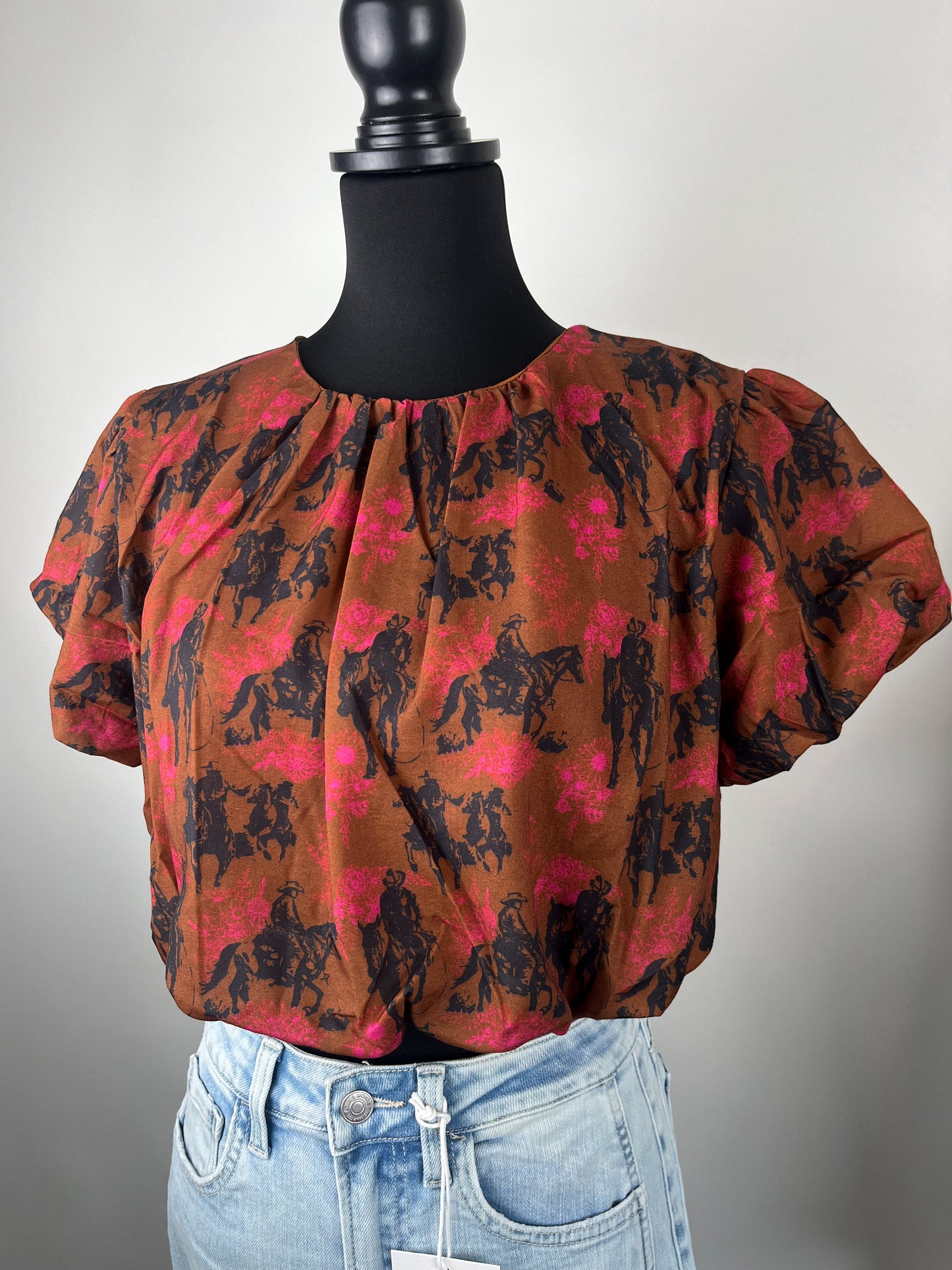 The Sorrel Puff Top