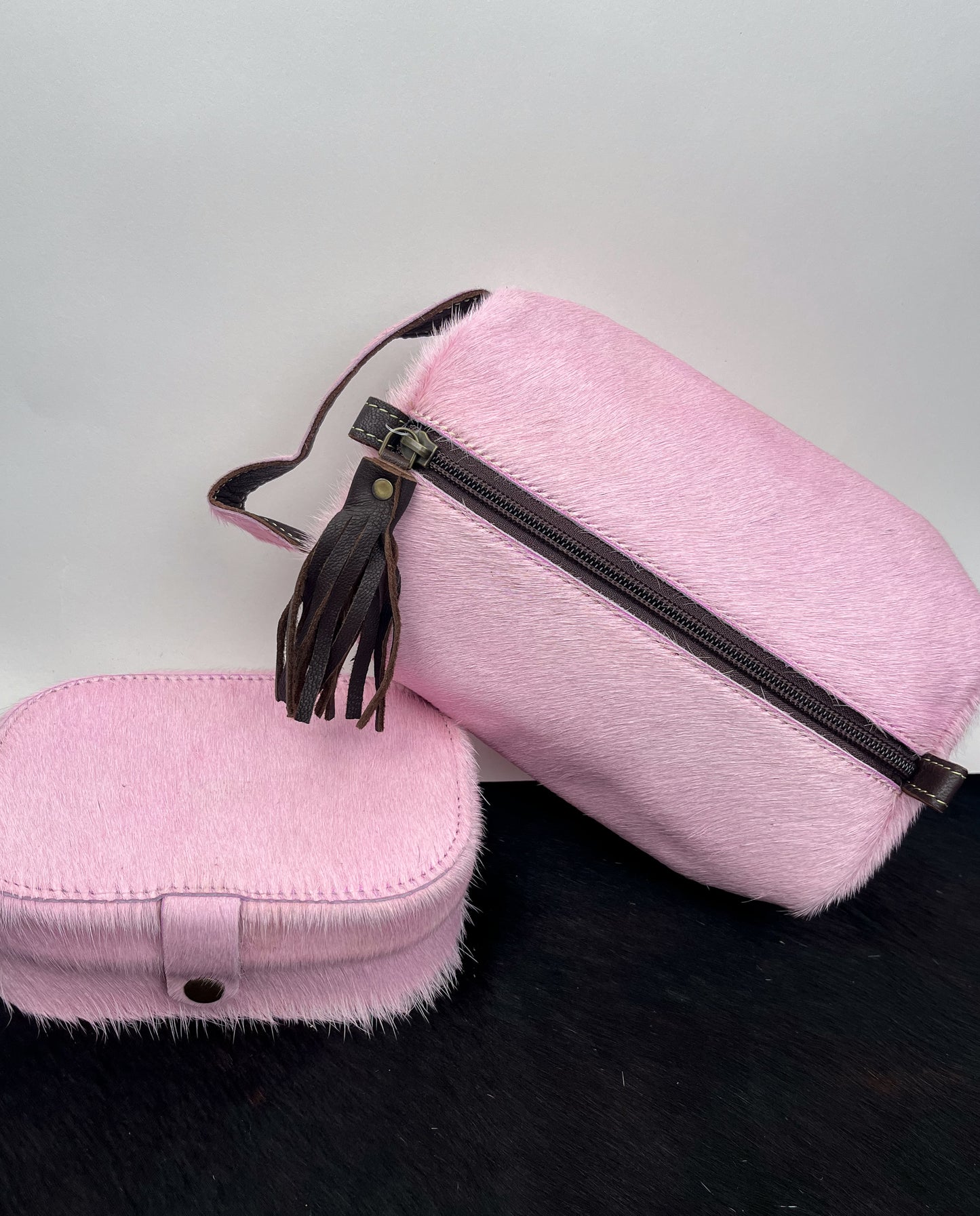 The Pink Hide Travel Bag