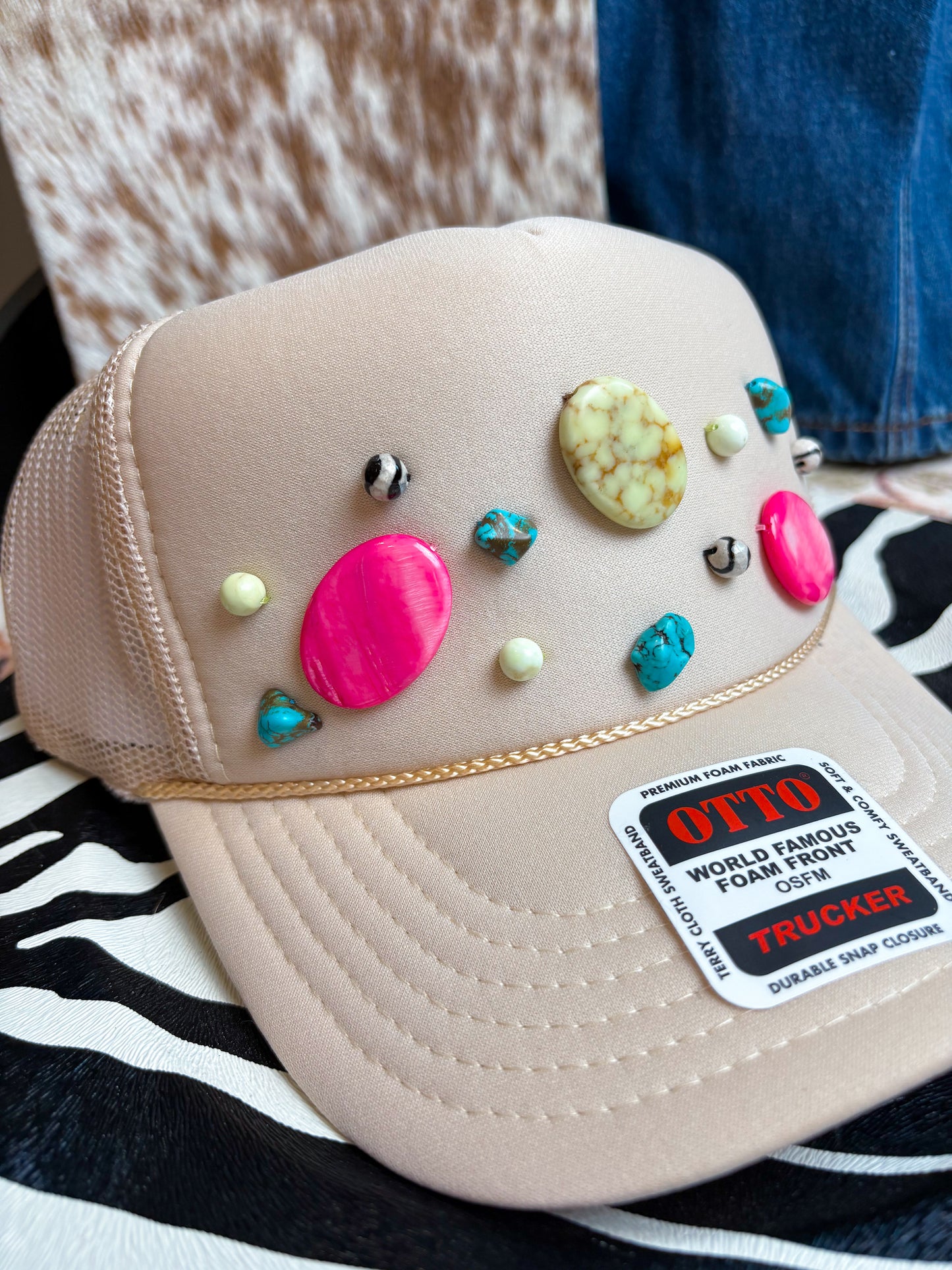 #34 Khaki Gem Hat