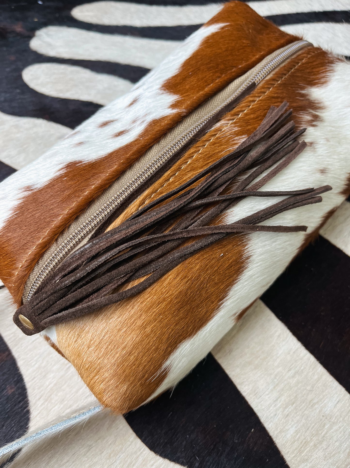 The Cowhide Shaving Bag