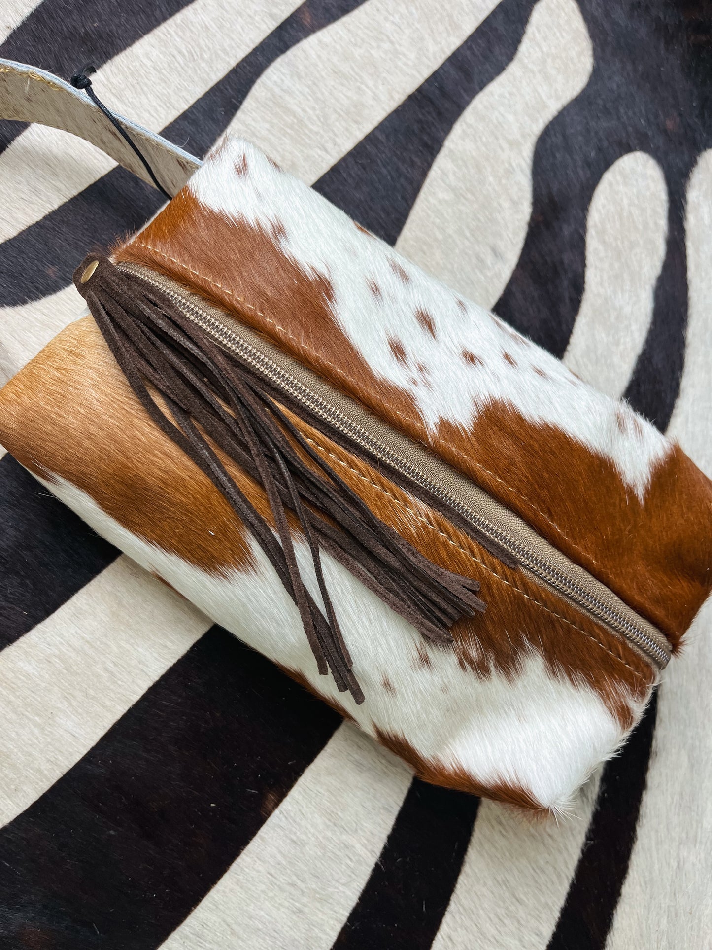 The Cowhide Shaving Bag