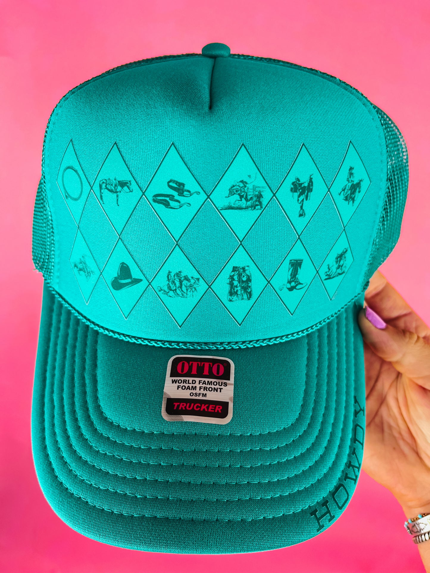 The Diamond Trucker Hat