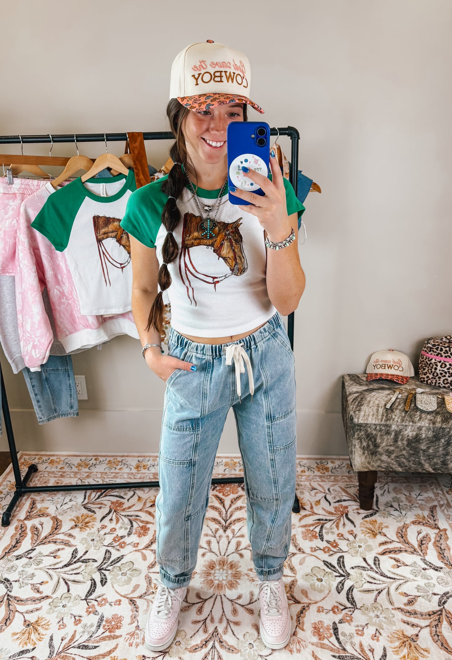The Ranch Pony Baby Tee