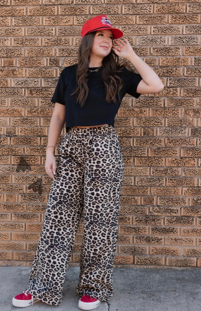 The Leopard Boxer Pants