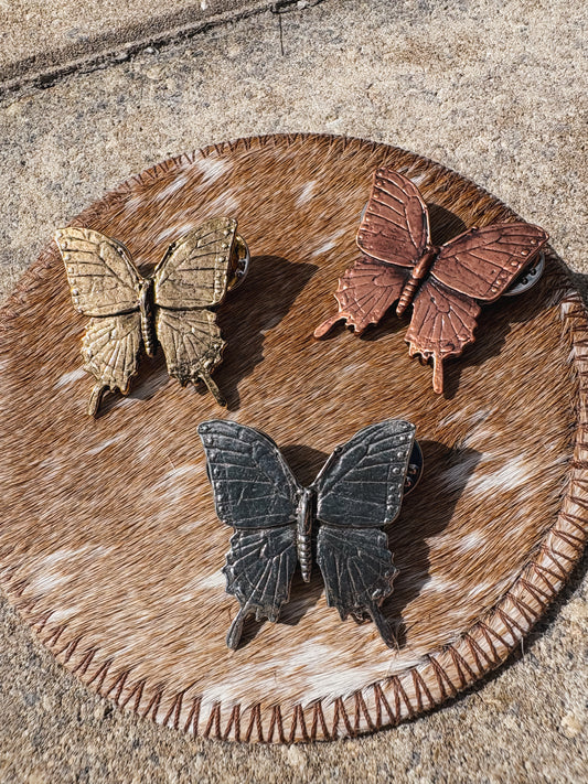 Swallowtail Butterfly Pin (3 colors)