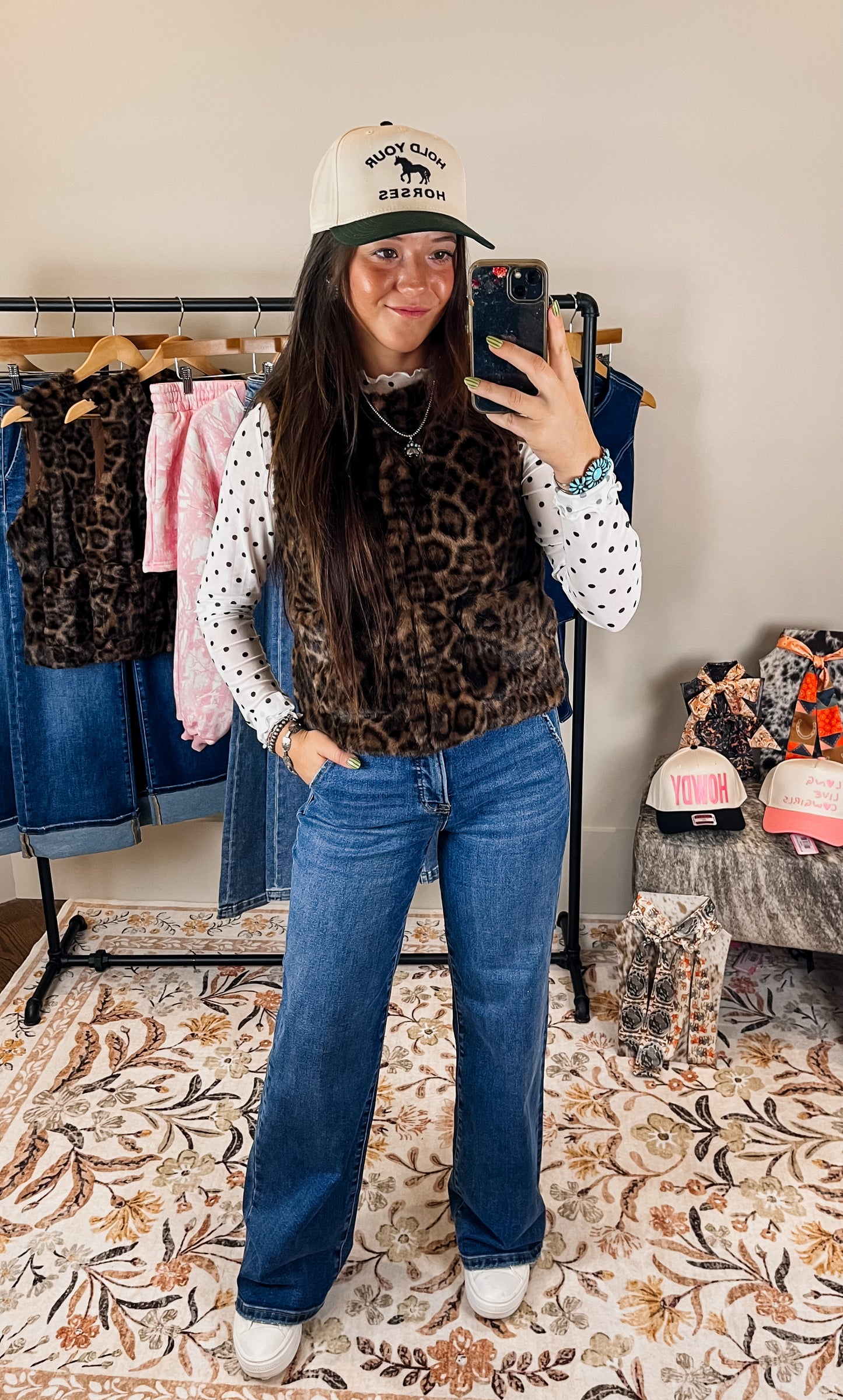 The Leopard Fur Vest