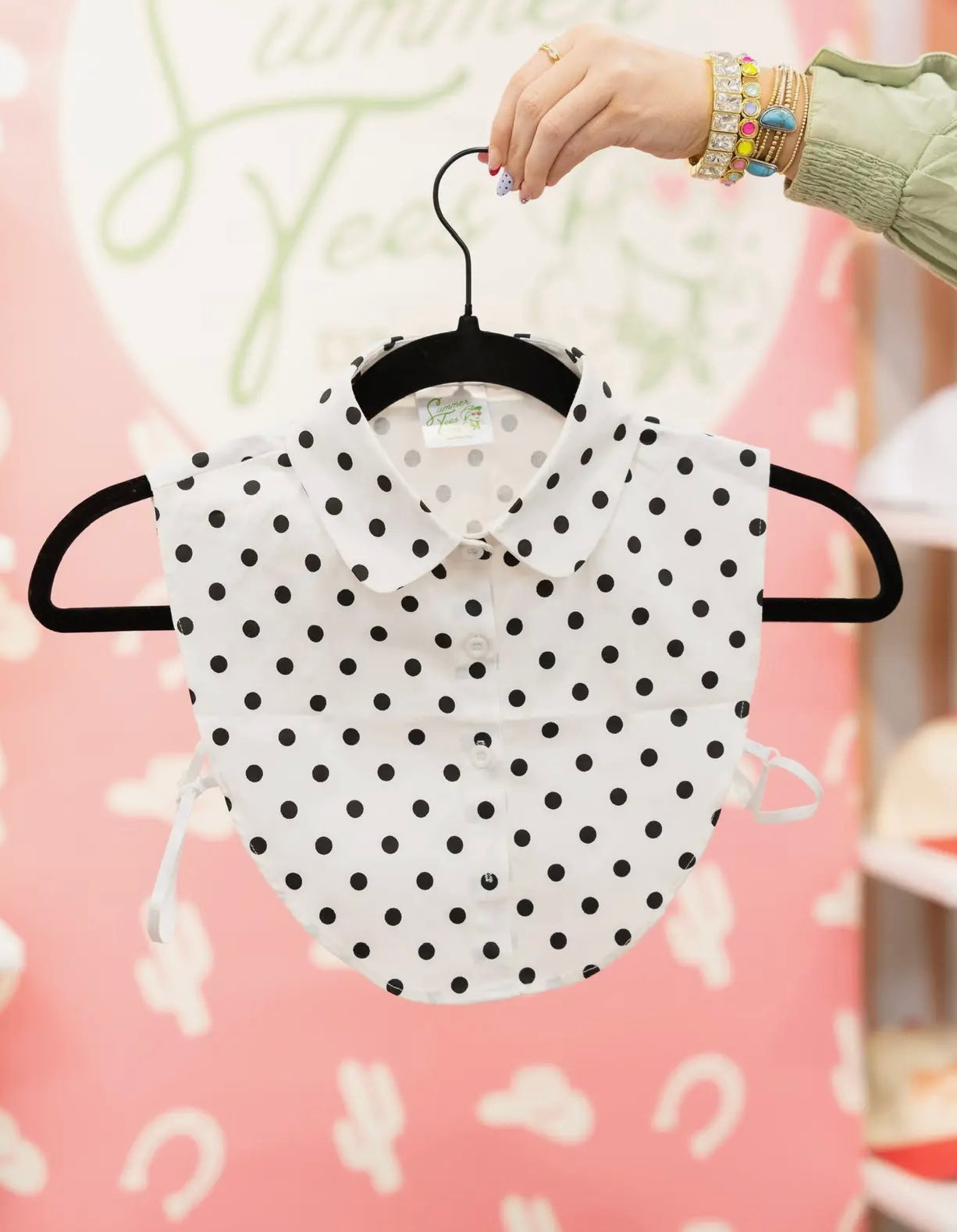 Polka Dot Collar