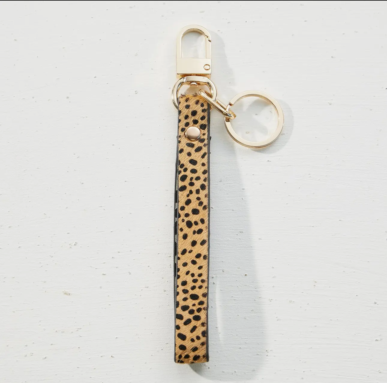 Animal Print Wristlet Keychains