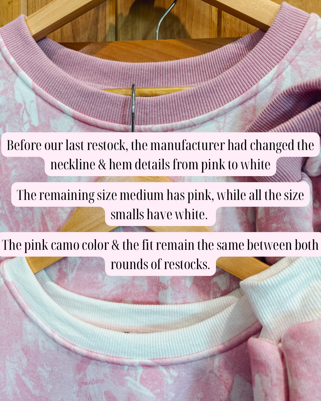 The Pink Camo Set - Top