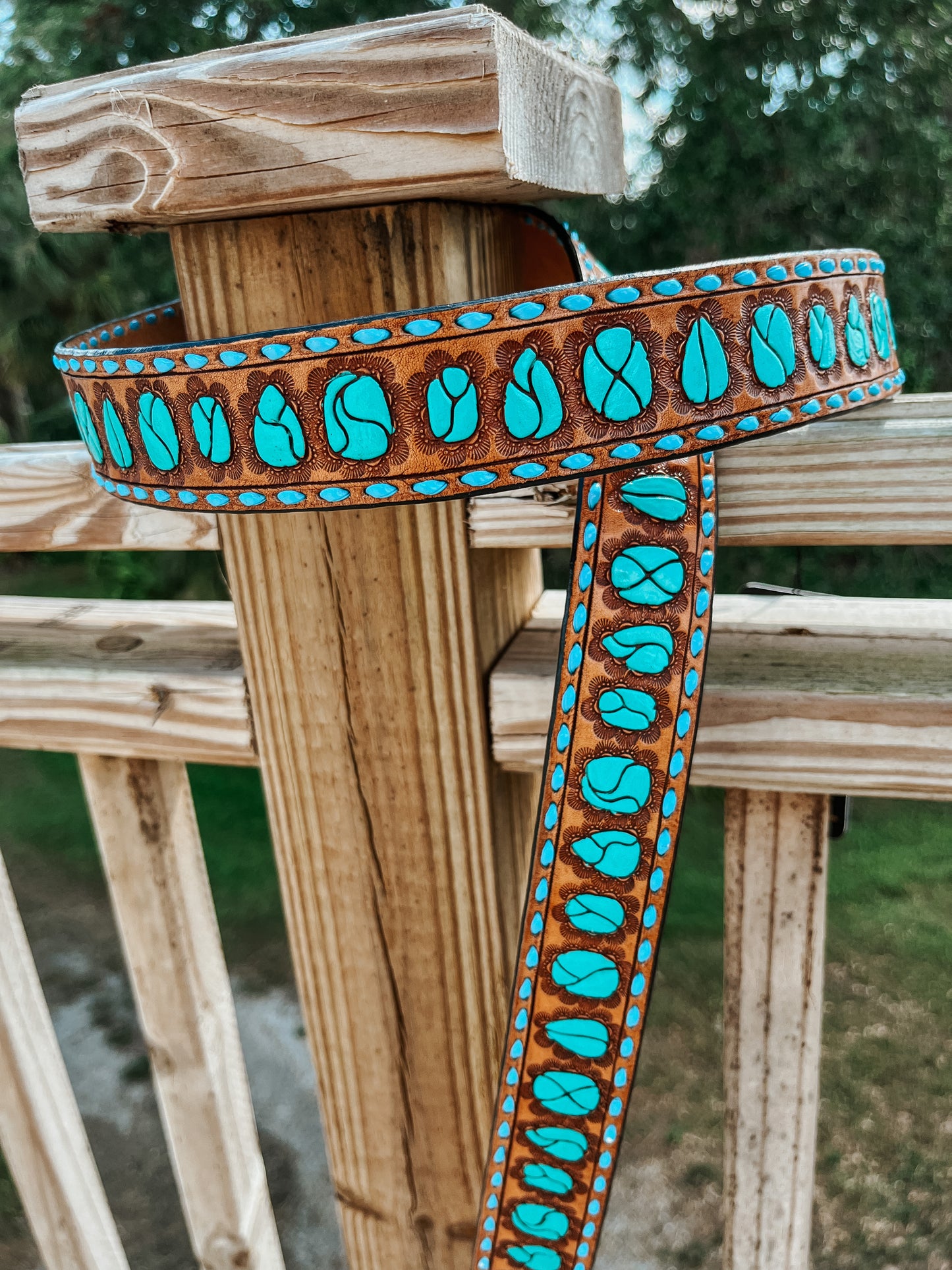 The Turquoise Lover Purse Strap